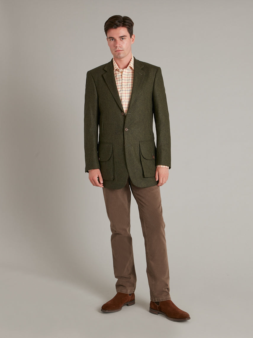 Country Jacket Half Belt