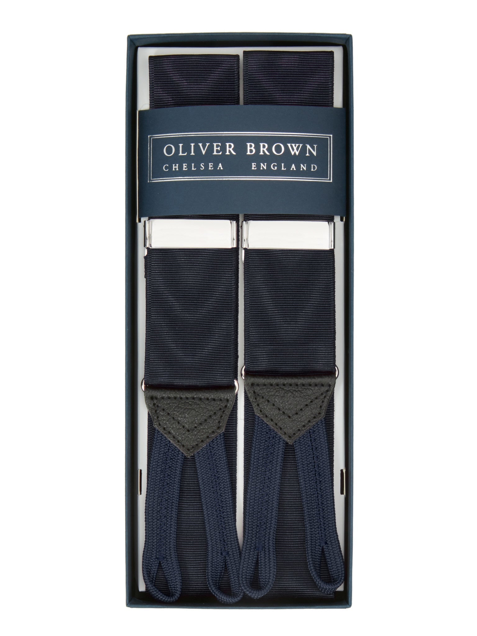 Moire Silk Braces
